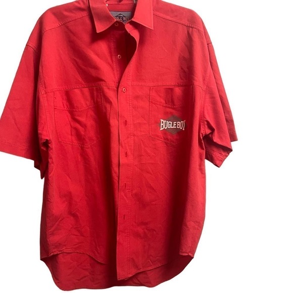 Vintage Bugle Boy Sz Large Men's Button Down Shirt - Picture 1 of 4